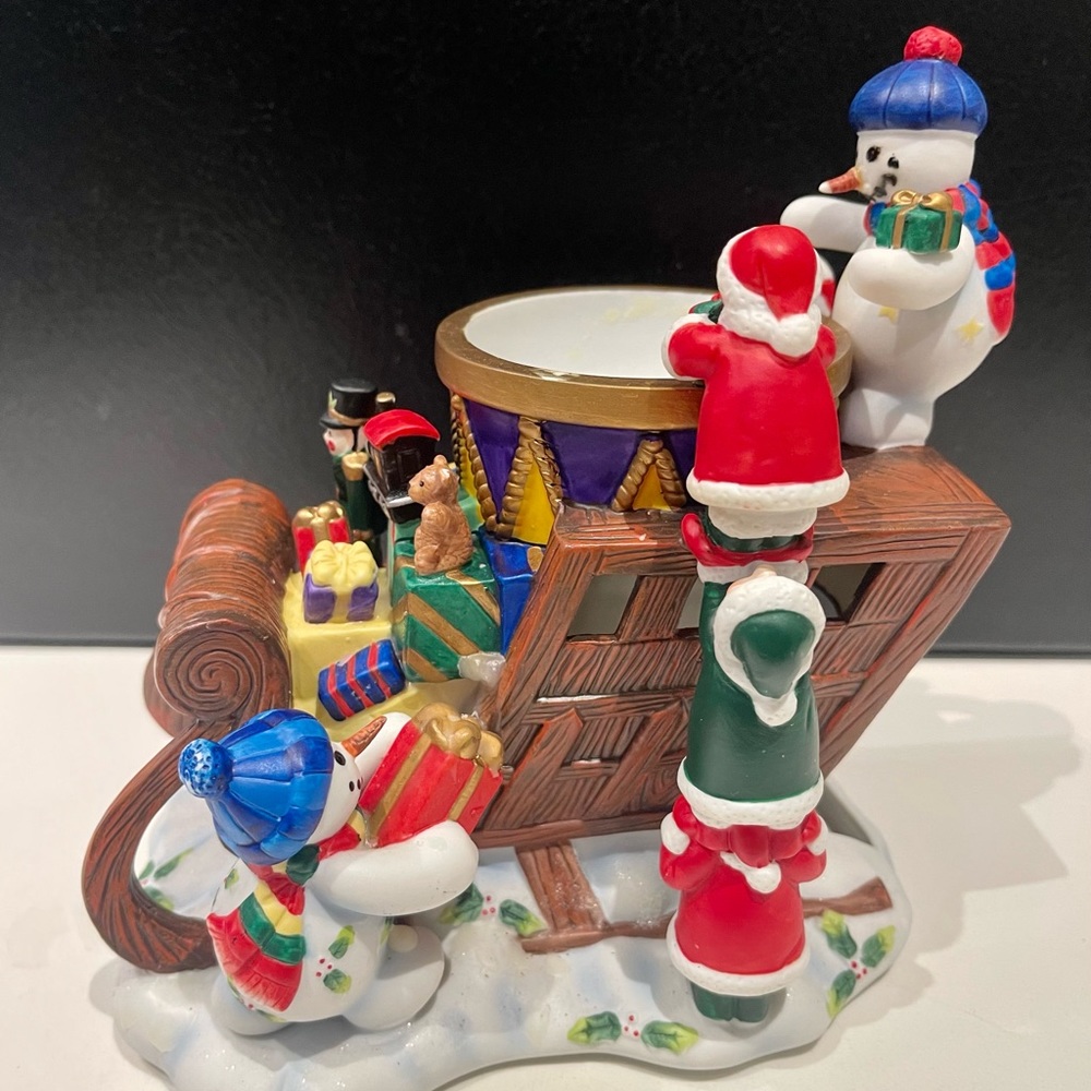Partylite Christmas Sleigh Wax Warmer